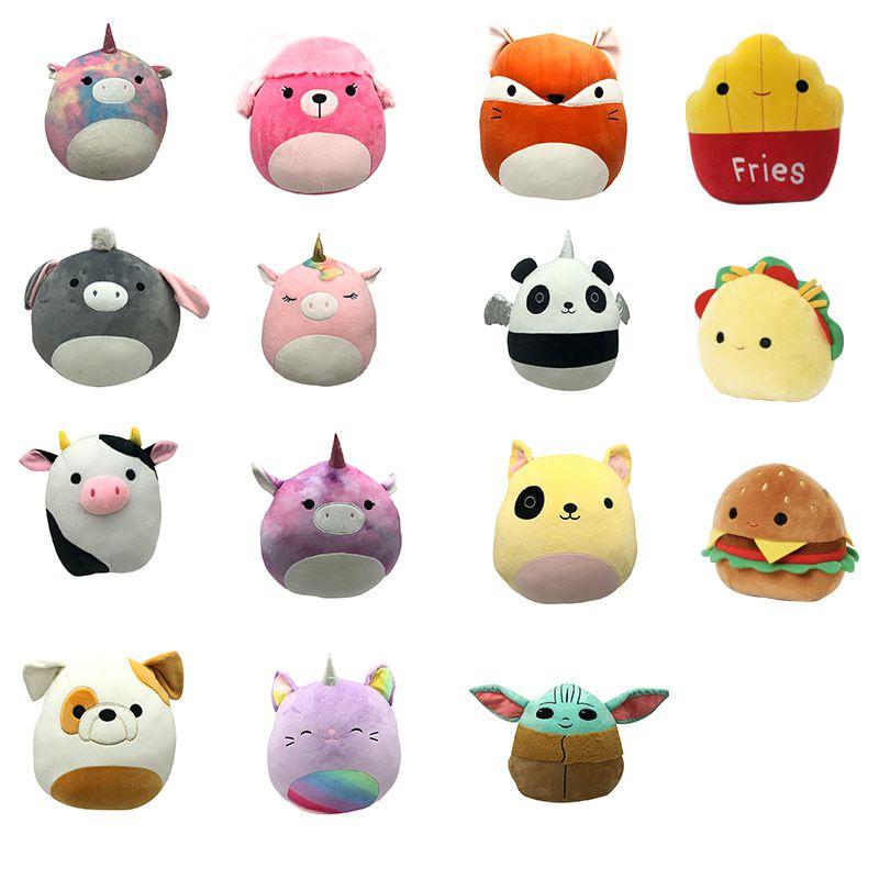 Adorable Squishmallow Hamburger Plush Soft Doll Perfect For Stress Relief And Comfort