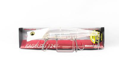 Megabass Kagelou 124 Señuelo Flotante Cabeza Blanca (8423)