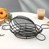 Creative Oval French Fries Basket Metal Basket Fried Chicken Basket Fast Food Baskets  Fast Food