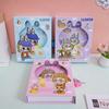 Cartoon Password Small Book Cute POP MART Notebook with Small Lock Notepad