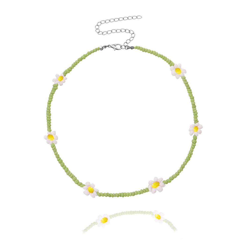 Exquisite Korean & Japanese Style Women's Beaded Necklace