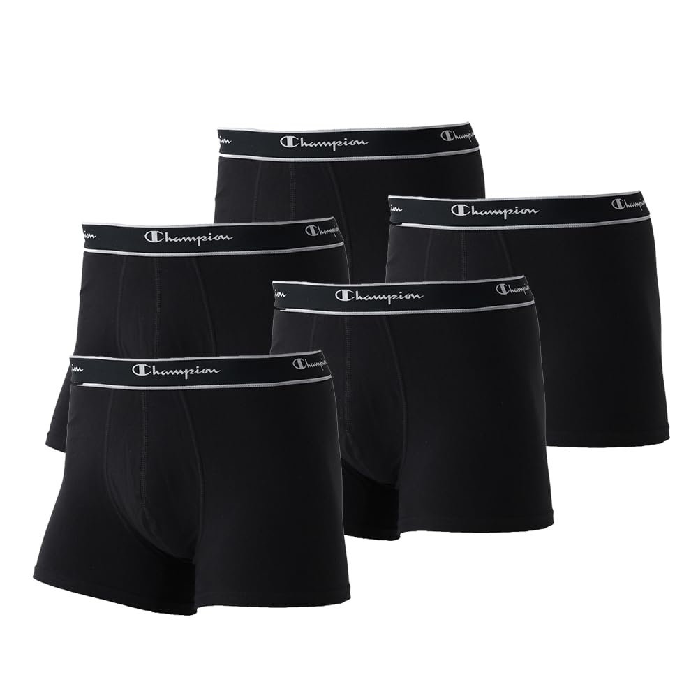 

Champion Boxer Briefs Deodorizing 5P Boxer LL (5-pack) Antibacterial, Deodorizing, Clean, Effect, Briefs, CM6ES702J, Men s, Black, чёрный