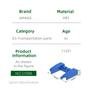 Non-Toxic 70Pcs/Lot No11291 3X4 Auto Wedge Block Moc Color Accessories Compatible With Brick Diy Children'S Toy Assembly Parts