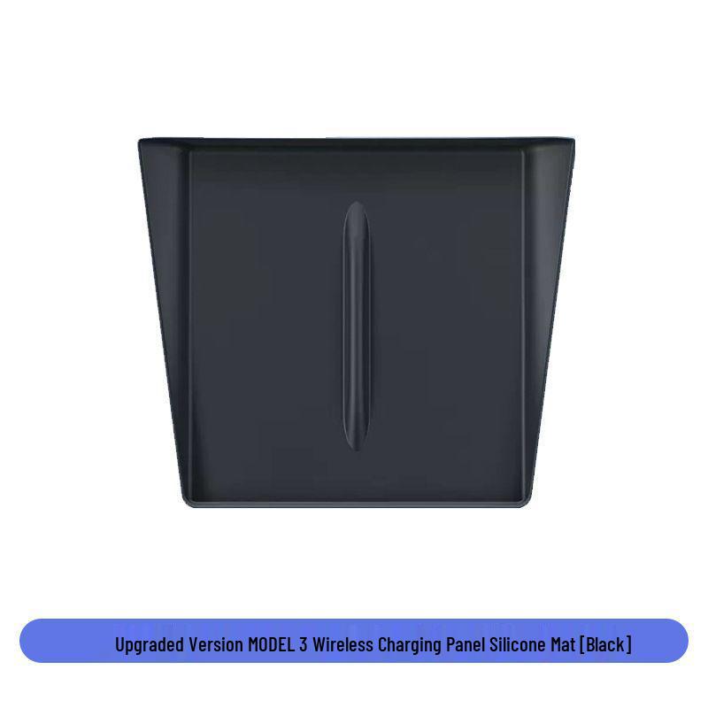 Tesla Model Y/3 Center Console Silicone Wireless Anti-Slip Charging Pad