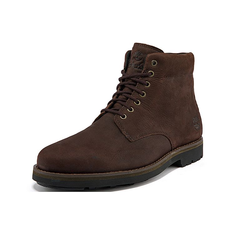Timberland Business Casual Eco-Friendly Comfortable Ankle Martin Boots Men Boots Dark-Brown A27YMW