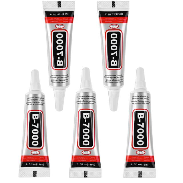 B7000 Transparent Glue Repair Mobile Screen Glue T7000 Black Waterproof Jewelry Craft Glue B7000 Super Strong Instant Adhesives