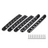 Aluminum Front Rear Door Grab Handle Inserts Cover for Wrangler JK JKU Unlimited Rubicon Sahara Accessories Parts