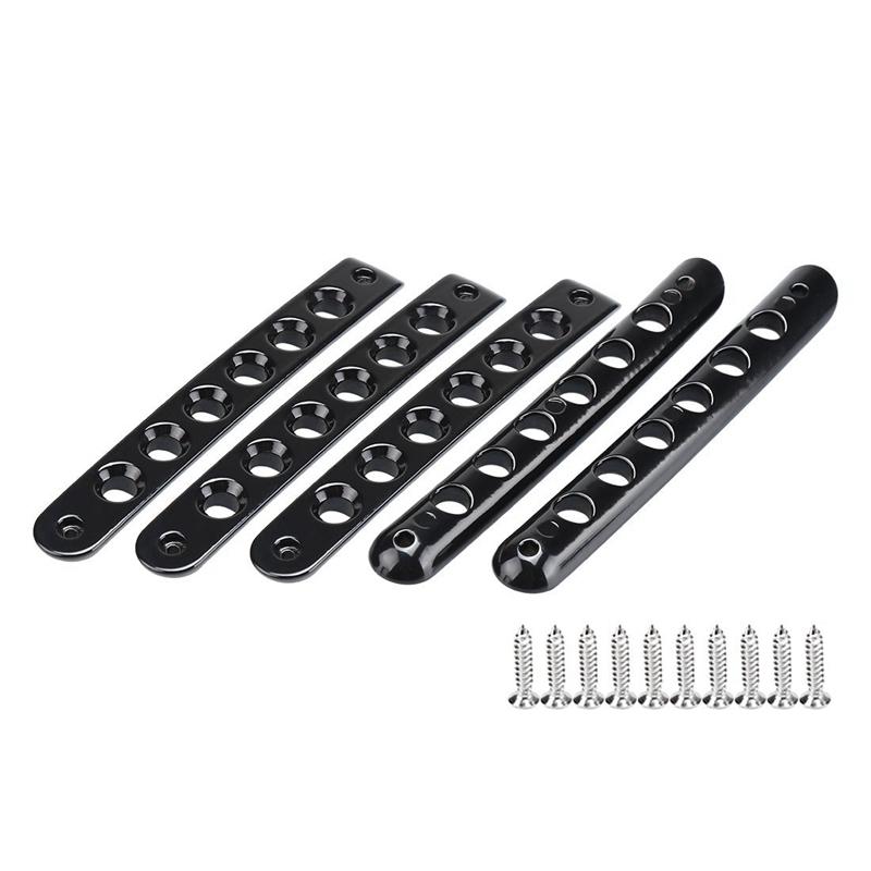 Aluminum Front Rear Door Grab Handle Inserts Cover for Wrangler JK JKU Unlimited Rubicon Sahara Accessories Parts