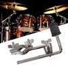 Drum Extension Clamp Drum Support Drum Holder Stand Drum Clamp Extension Clip Cymbal Drum Arm Stand Holder with Felt Pad