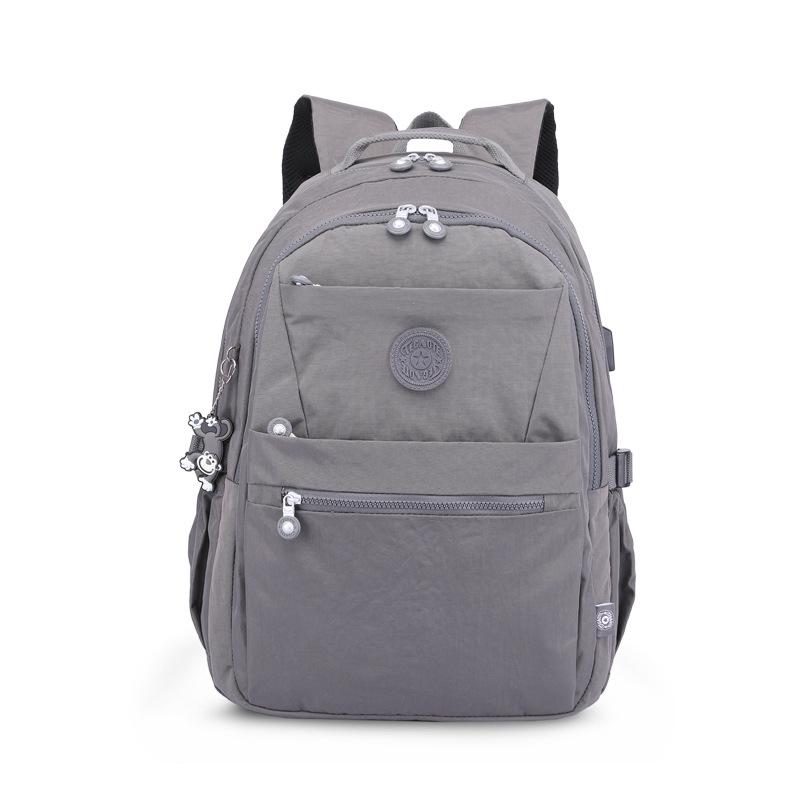Unisex Minimalist Multi-pocket Padded Backpack for Laptop and Travel