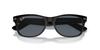Sunglasses RB2132F NEW WAYFARER RUBBER BLACK 55 [Ray-Ban]
