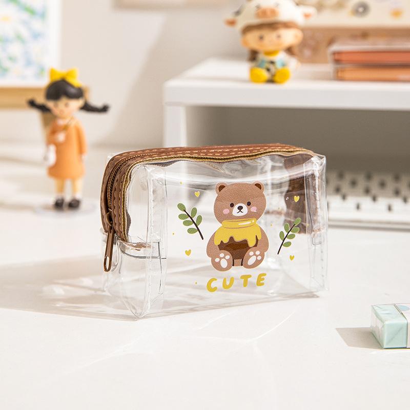 

Мультфильм Мини Монета Сумка Наушники Цифровая Сумка Портативная Сумка Для Хранения Водонепроницаемый Прозрачный Кошелек Подарки A3