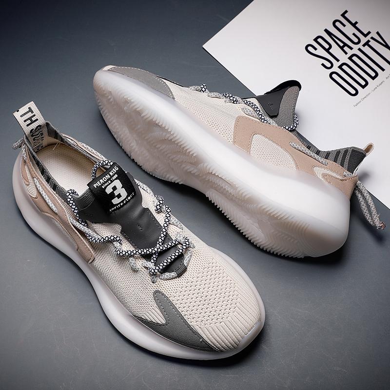 Large size sports and leisure summer breathable thin mesh coconut shoes shoes