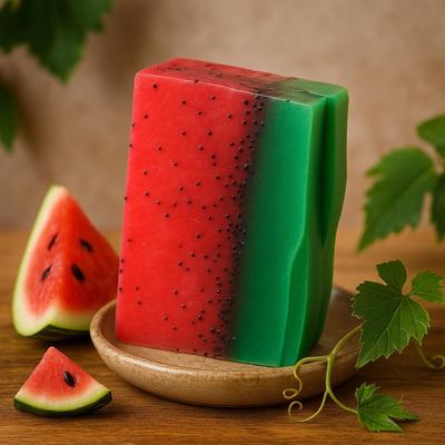 Watermelon Soap Loaf
