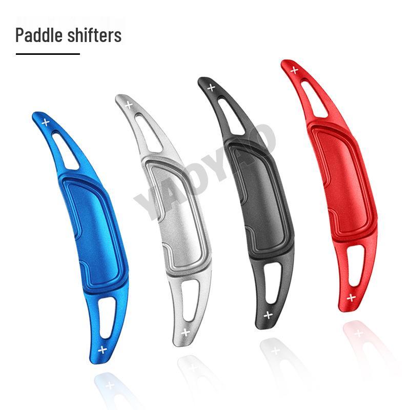 Mercedes-Benz New AMG Aluminum-Magnesium Alloy Shift Paddles For C63/A45/CLA45/S63 Steering Wheel Interior.