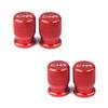 4pcs Car Wheel Tire Valve Caps Aluminum Airtight Covers Badge Emblem for Toyota C-HR CHR Accessories