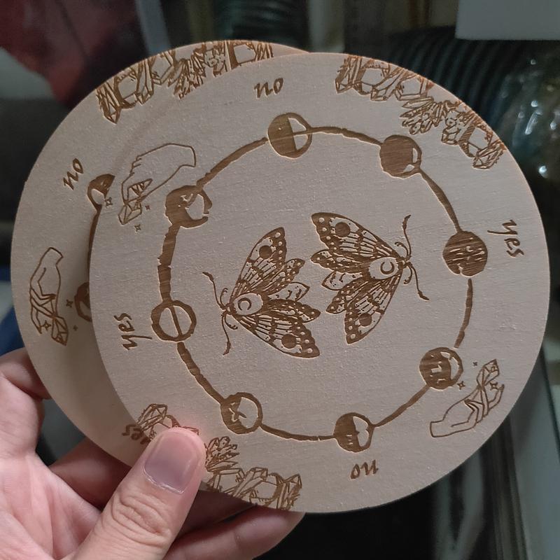 Astrolojik Yerleşim Panosu, Ahşap Kehanet Panosu, Ay ve Yıldız Kehanet Panosu, Mistik Mesaj Panosu, Cadılık Enerjisi