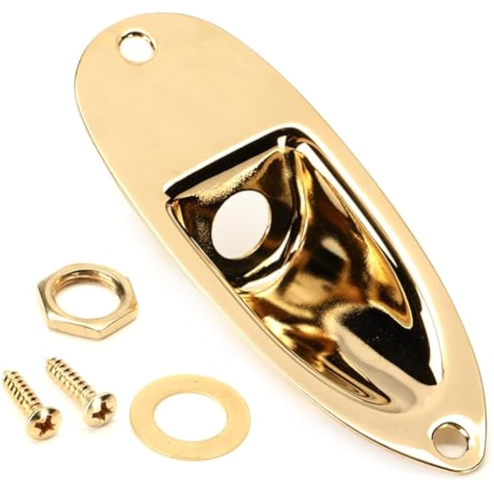 Fender parts Stratocaster® Jack Ferrule Gold