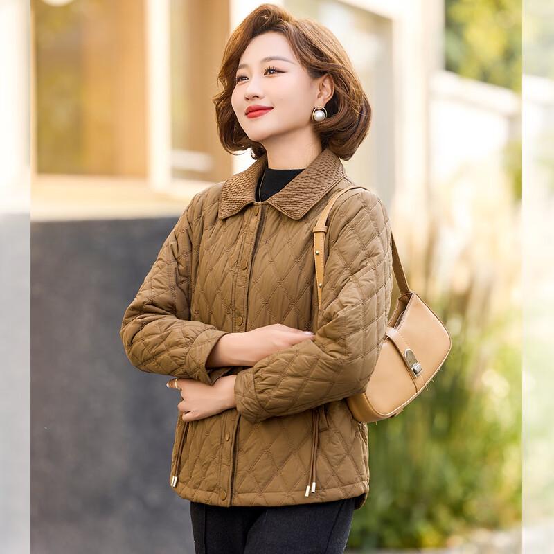 Women's Lightweight Lapel Cotton Padded Jacket