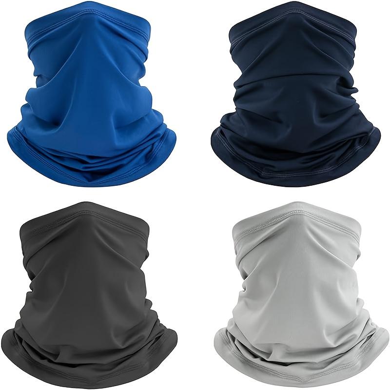 4 Stück Radfahren Sonnenschutzmasken für Männer und Frauen, Sport Radfahren Kopftücher, Angeln Winddicht Fahrrad Halsgamaschen.