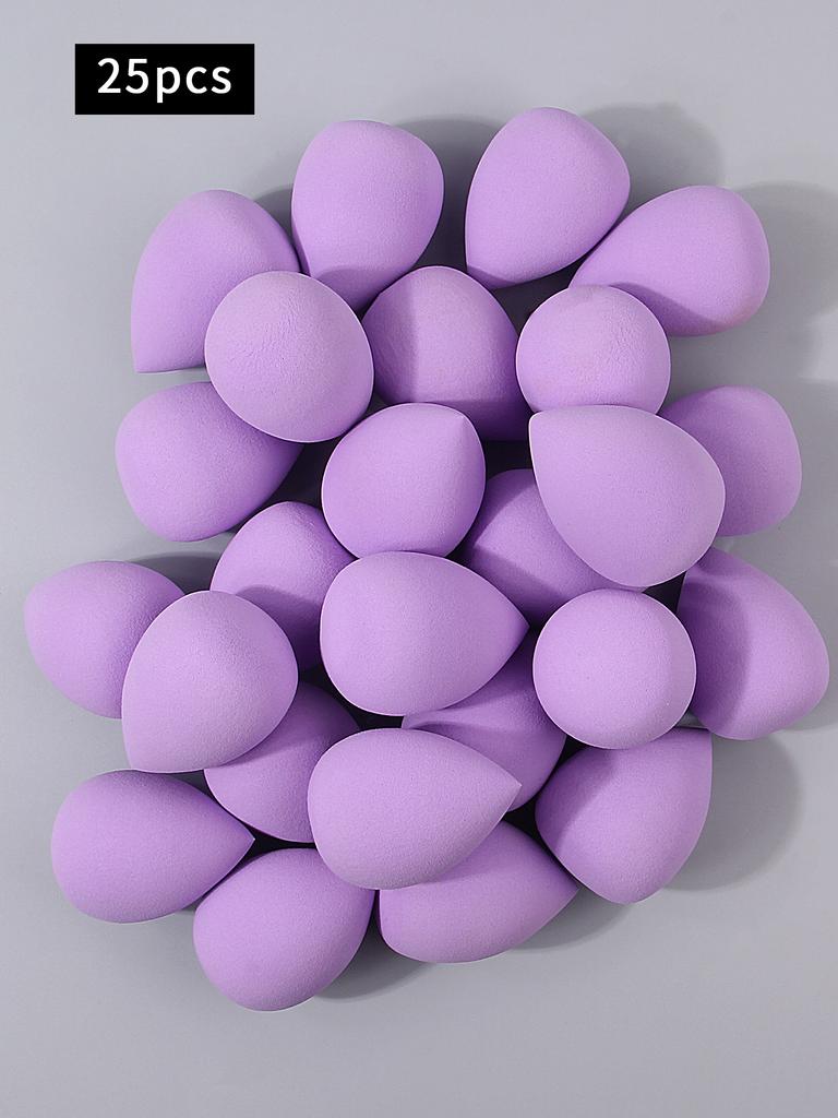 2-100PCS Clove purple Makeup Egg Dry and wet dual-purpose sponge egg Foundation and concealer special makeup powder puff