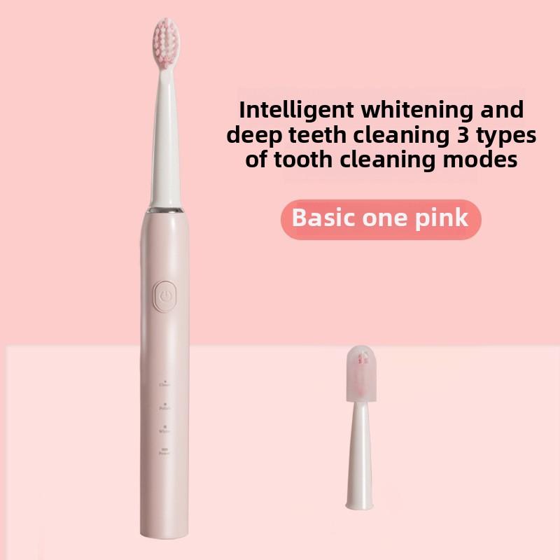 Adult USB Charging Sonic Toothbrush Third Gear Electric Soft Hair Waterproof