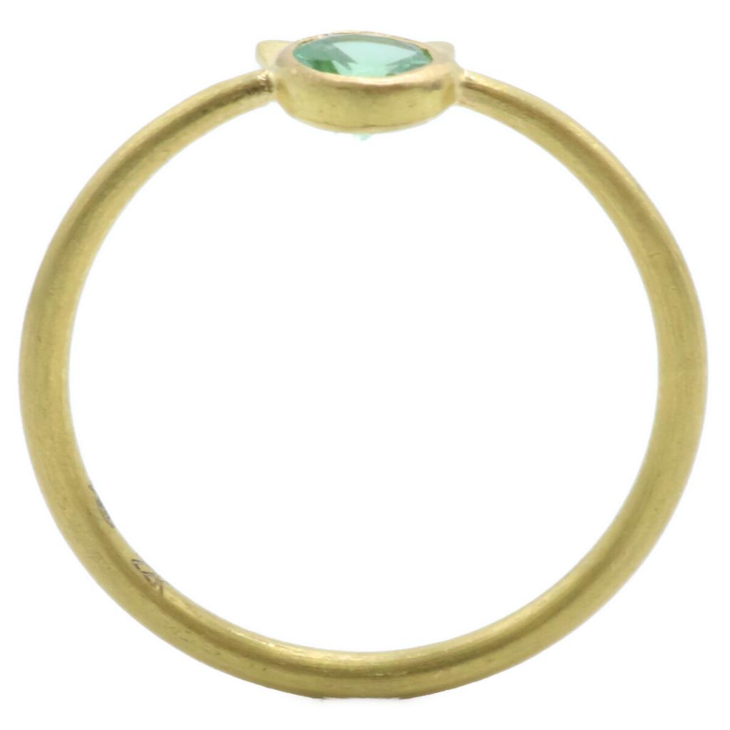 Marie-Helene de Taillac 22KYG 0.21ct Peridot Little Cat Ring ring Yellow GoldUsed