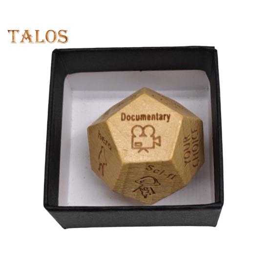 

1/4/5 шт. игральные кости для принятия решений на свидании, 6/12-гранные, портативные деревянные игральные кости для взрослых пар, День святого Валентина, годовщина, девушка, парень, муж, жена D