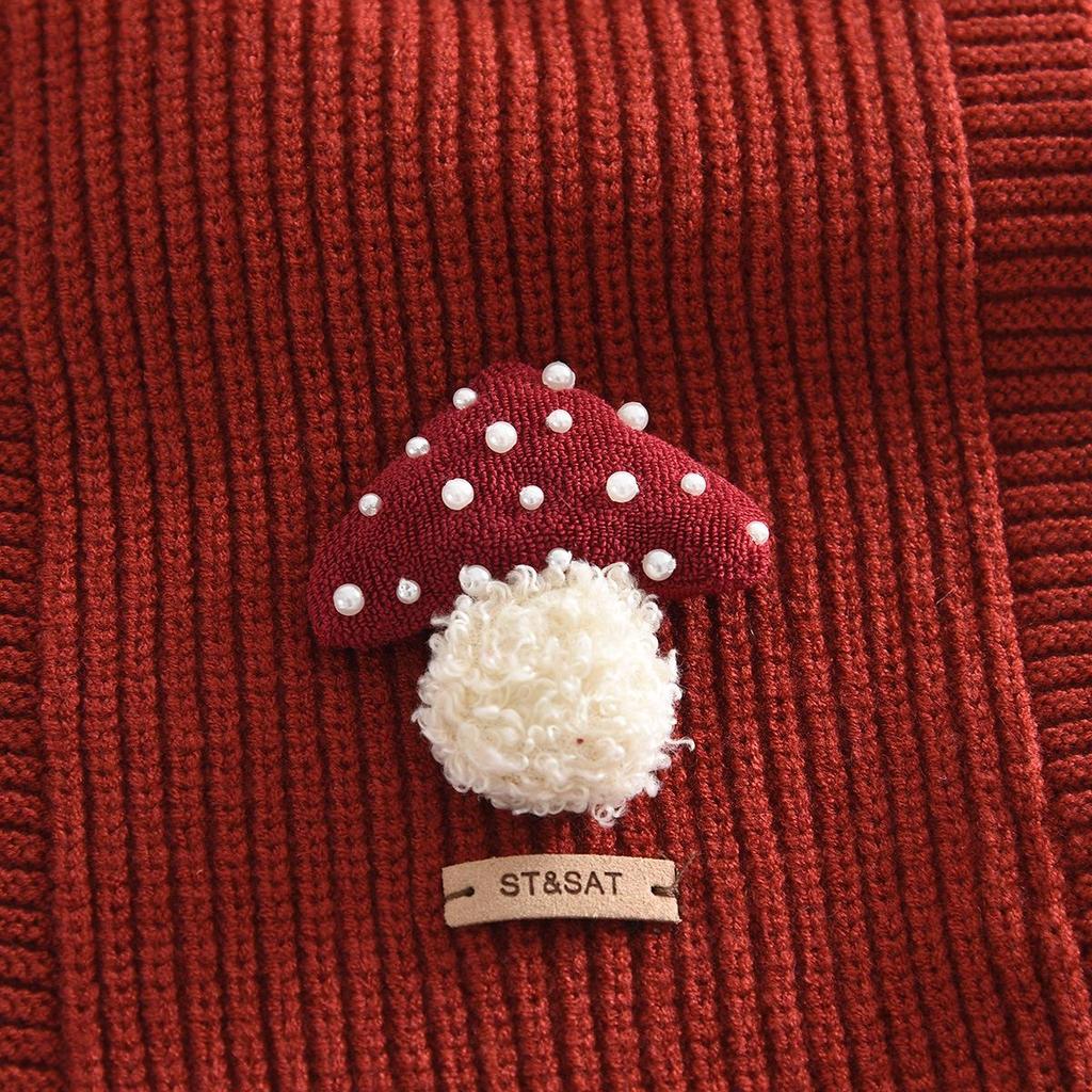Roter Kinder-Strickschal - Niedlicher, Warmer, Winddichter, Hautfreundlicher Nackenschal
