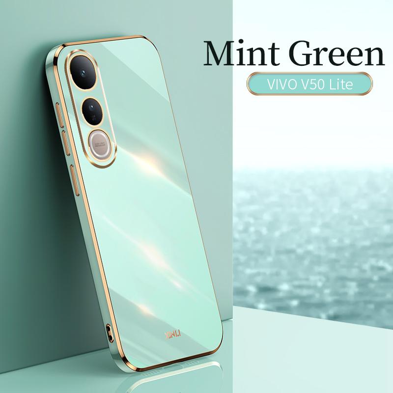 6D Plaiting Soft TPU Phone Cases For VIVO V50 Lite 5G Case Vovo V 50 V50Lite Silicone Shockproof Back Cover Carcase Capa Carcase