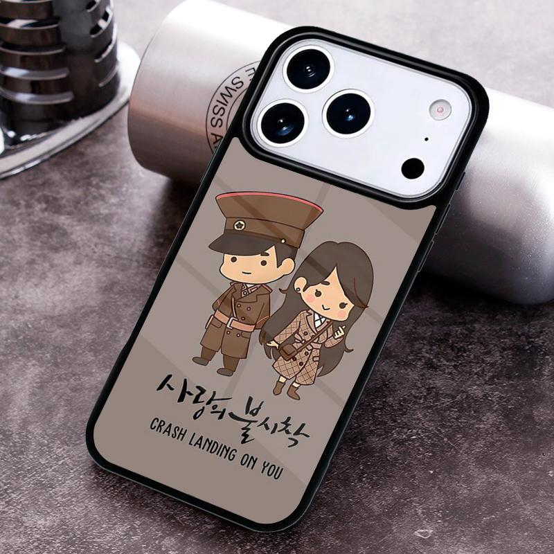 Crash Landing On You Bumper Phone Case For iPhone 17 16 15 14 13 12 11 Pro Max Plus 17Air Soft Silicone Cover