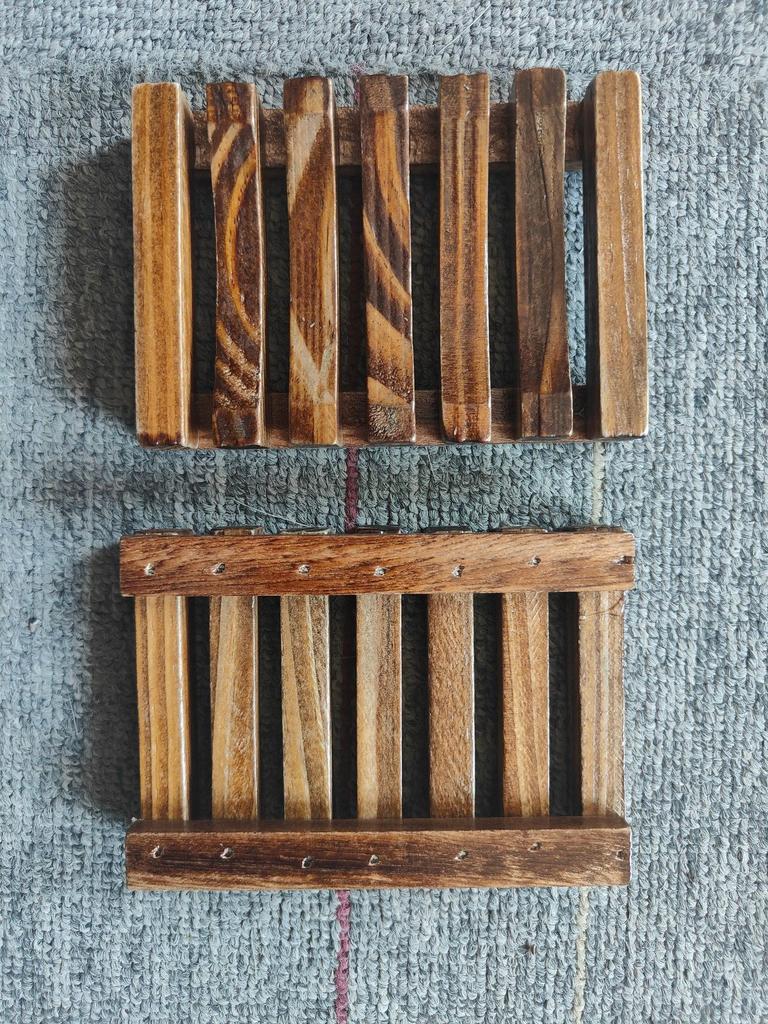 Creative Soap Holder New Retro Charcoal Burning Design Retro Simple Innovation Suitable for Placing in The Sink At Home