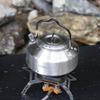 Outdoor Camping Coffee and Teas Kettles Portable Teapot Stainless Steels Camp Teas Coffee Pot Water Boilers for Picnics