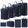 Packing Cubes for Suitcases 8Pcs Luggage Organizers Bags for Travel Waterproof Packing Cube Storage Bags for Suitcases D57B