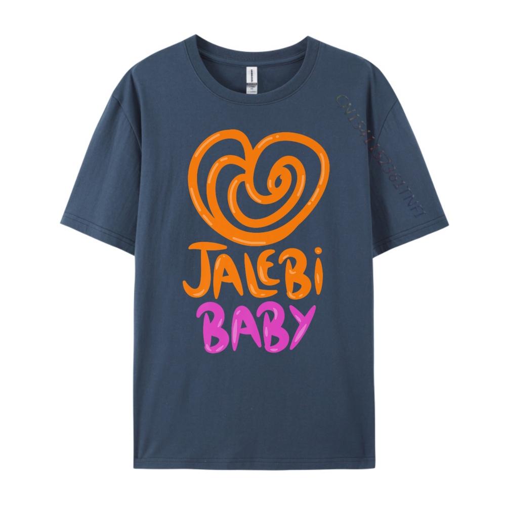 Desi Graphic For Bollywood Lovers Jalebi Baby Graphic Tee Cotton T Shirts Luxury