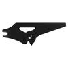 HDBUBALUS Motorrad Gepäckträger Gepäck Abnehmbar für Harley Touring Road King Road Glide Street Glide Gepäckträger, Koffer, Ablage, 2014-2022 (Schwarz)