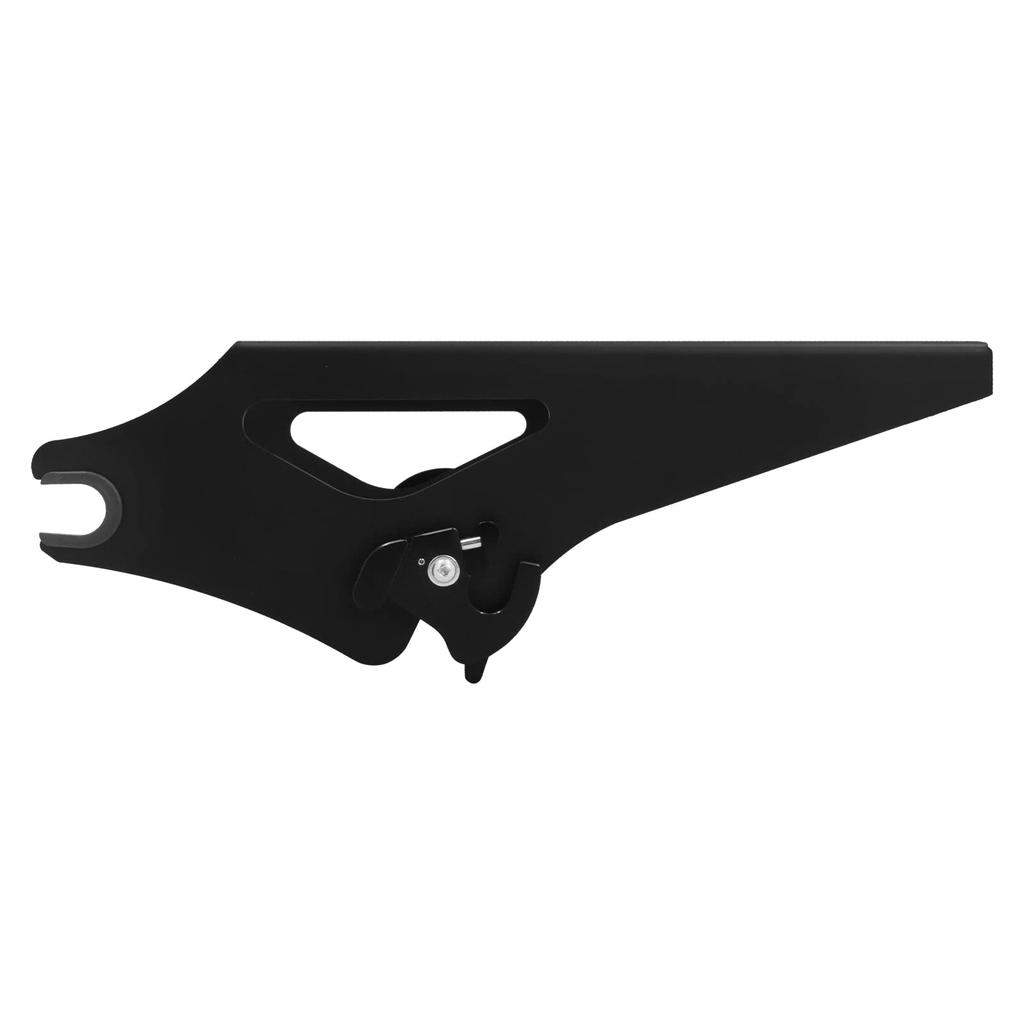 HDBUBALUS Motorrad Gepäckträger Gepäck Abnehmbar für Harley Touring Road King Road Glide Street Glide Gepäckträger, Koffer, Ablage, 2014-2022 (Schwarz)