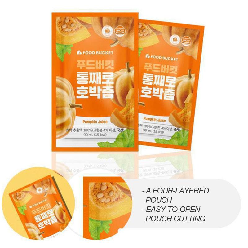 [FOOD BUCKET] Korean Old Pumpkin 100% Pumpkin Juice 90ml 30 Pack Pumpkin Juice for Swelling Drink