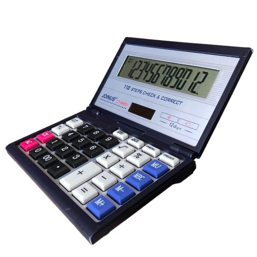 Foldable Folding Flip Calculator Portable Financial Office Calculator Solar Calculator  Business