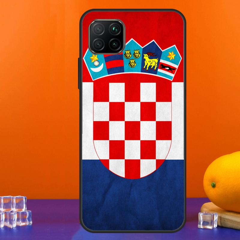 Croatia Flag For Huawei Nova 12s 12i 11i 5T 9 10 SE Y91 Y90 Y60 Y70 Y72 Y61 P60 Pro P20 P40 P30 Lite Case
