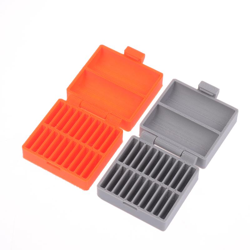 Scatola Porta Batteria Cr2032 a 20 Scomparti Custodia per Batteria a Bottone Piccolo Organizer per Batterie Portatile Supporto Protettivo per Batterie