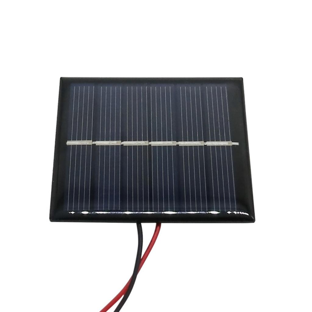 Polycrystalline Solar Panel Cells Charging Panel Solar Cell Plate Portable Solar Panel with Wire for Battery Charging