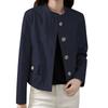 ZANZEA Dame Casual O-hals Langermet Cardigan Bluse