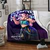 1pc KPop Demon Hunters30 Blanket, Gift, for Men and Women, Soft Blanket, Good for Sofa Bed Couch Travel, Lightweight Flannel Blanket