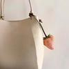 Elegant Strawberry Key Ring 3D Red Resin Fruit Pendant Creative Versatile Bag Charm  Party