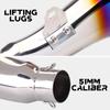 51mm Modified Motorcycle Exhaust Muffler For MT07 S1000RR Z650 R1 R3 R6 CBR300 R7 Z400 CBR650