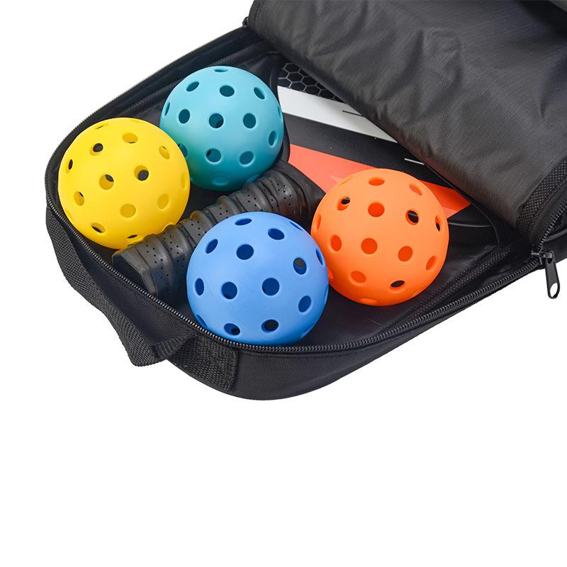 Geantă portabilă pentru rachetă Pickleball Rachetă cu zbaturi Rucsac Tote Bag de depozitare Suport pentru paletă Geantă de transport Kit cadou în aer liber