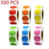 School Supplies Dot Labels Stickers Color Labels Stickers Mark stickers Chroma Label Stickers