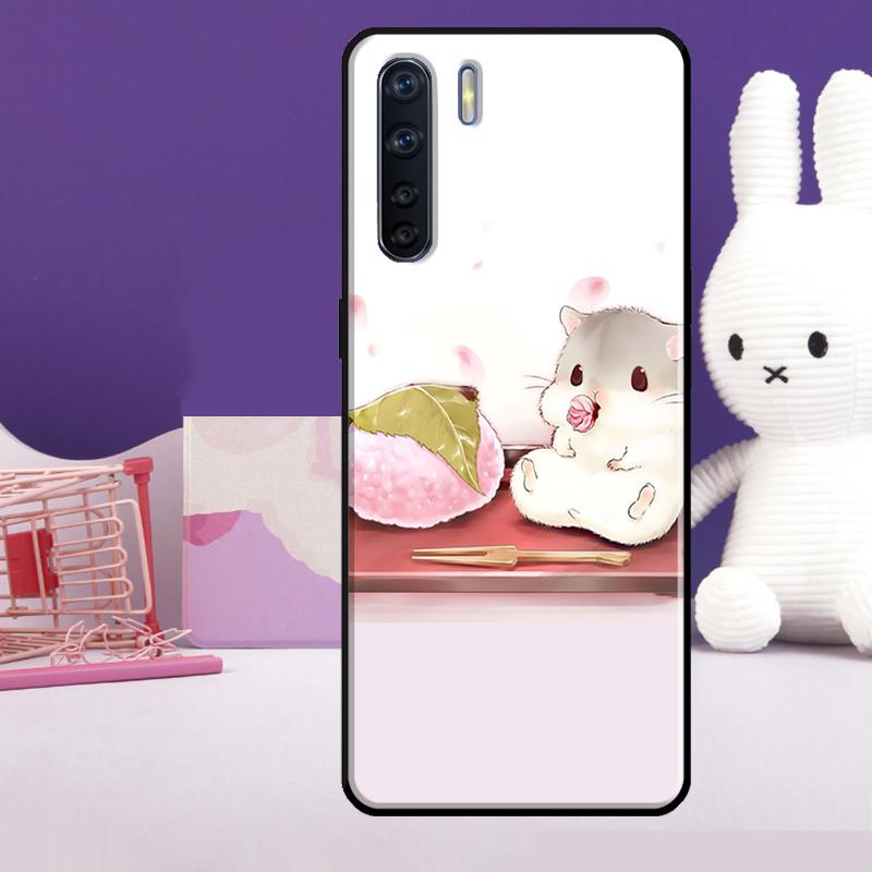 Hamsters Case For Oppo A18 A38 A78 A98 A58 A60 A80 A40 A96 A76 A16 A94 A74 A54 A15 A17 A57 A77 A5 Pro