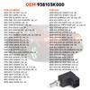 4P Parking Light Switch Assembly Brake Lamp For Hyundai Santa Fe Sonata IX35 I30 93810-3K000 938103K000 Black Auto Parts